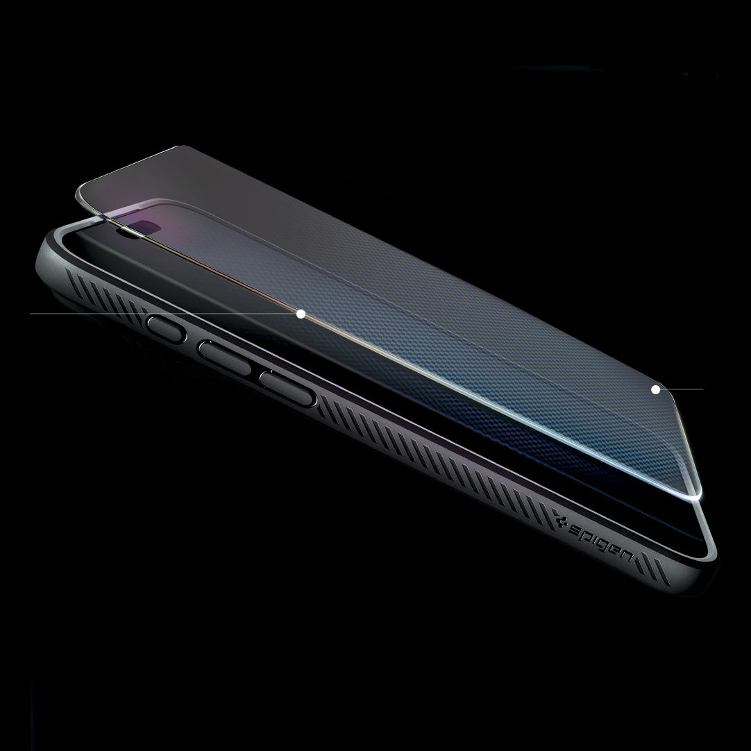 Glas + Applikator für iPhone 17 Pro / 17, Spigen Glas.tR EZ Fit 2-Pack (AC)
