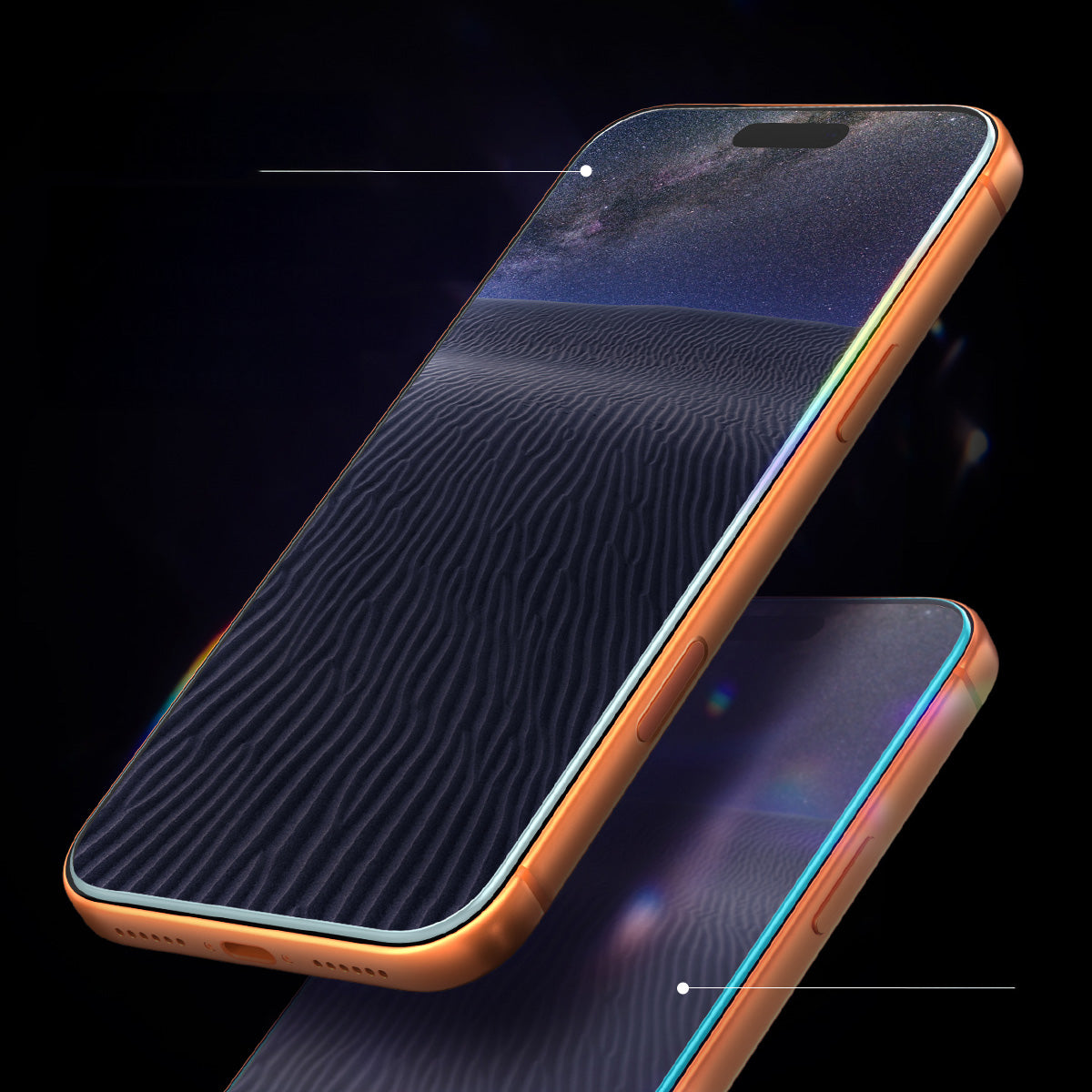 Glas + Applikator für iPhone 17 Pro Max / 16 Pro Max, Spigen Glas.tR EZ Fit 2-Pack (AC)