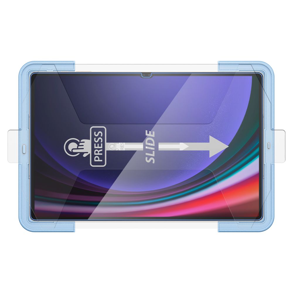 Glas für die Schutzhülle für Galaxy Tab S10 Ultra / S9 Ultra, Spigen Glas.tR EZ Fit 1-Pack