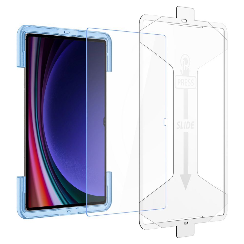 Glas für die Schutzhülle für Galaxy Tab S10 Ultra / S9 Ultra, Spigen Glas.tR EZ Fit 1-Pack