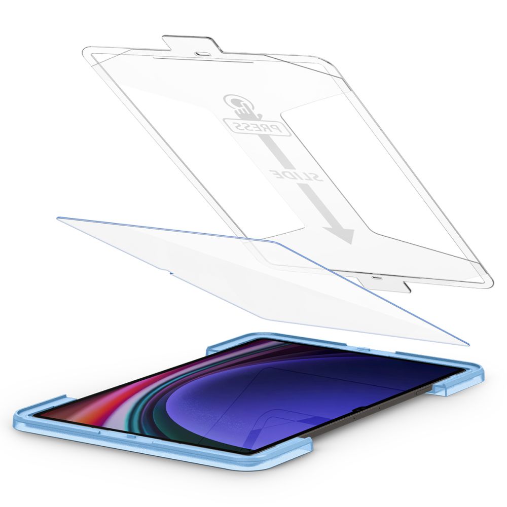 Glas für die Schutzhülle für Galaxy Tab S10 Ultra / S9 Ultra, Spigen Glas.tR EZ Fit 1-Pack