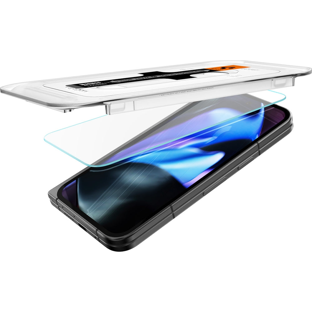 Glas für die Schutzhülle für Google Pixel 9 Pro Fold, Spigen Glas.tR EZ Fit 2-Pack