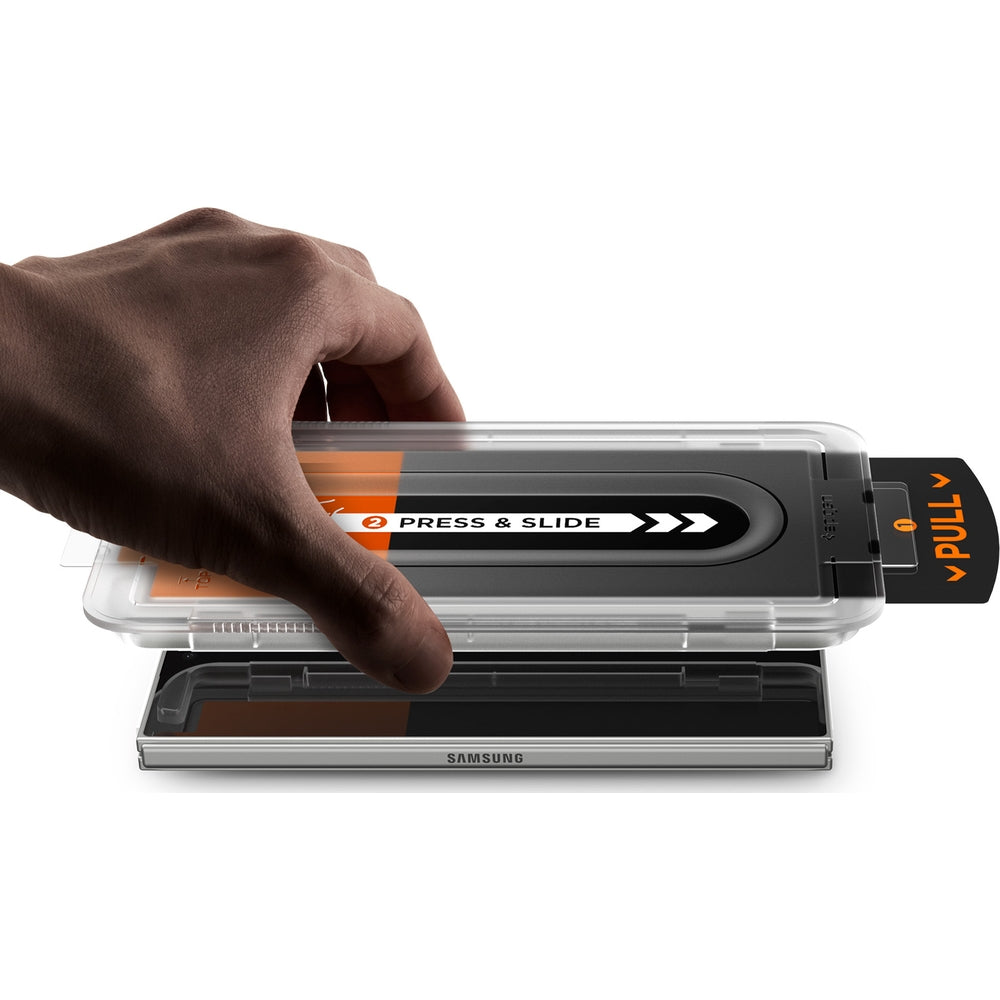 Glas für die Handyhülle für Galaxy Z Fold7, Spigen Glas.tR EZ Fit 2-Pack