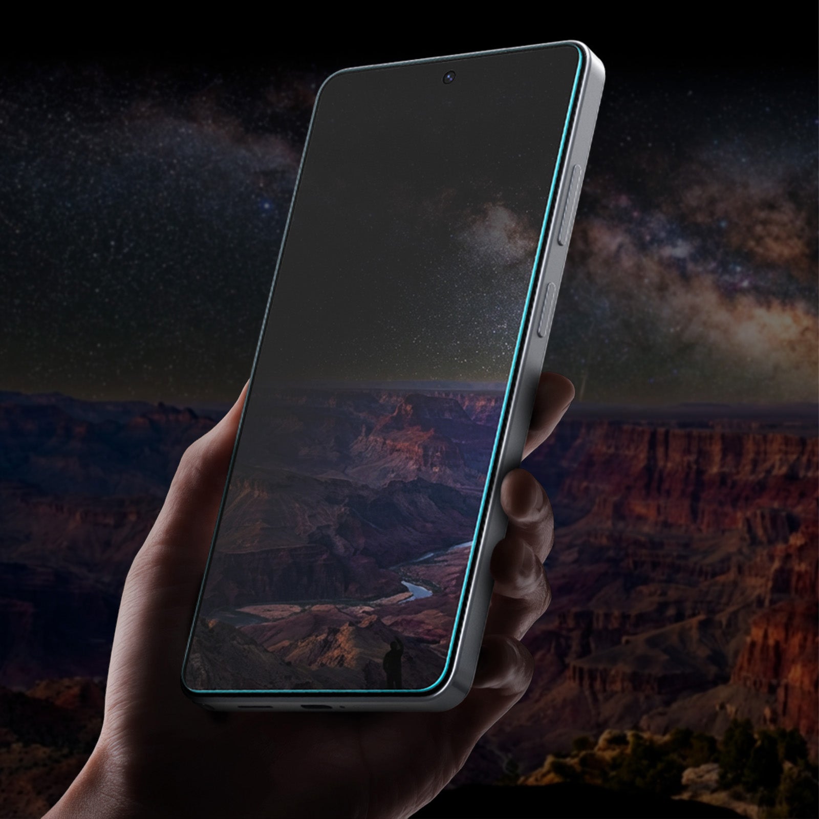 Glas + Applikator für Galaxy S26, Spigen Glas.tR EZ Fit Pro (AC) Privacy 2-Pack