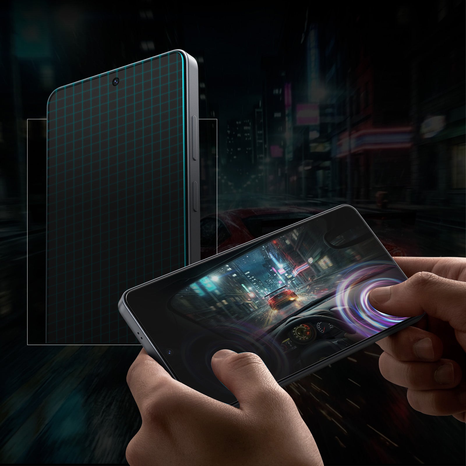 Glas + Applikator für Galaxy S26 Plus, Spigen Glas.tR EZ Fit Pro (AC) Privacy 2-Pack