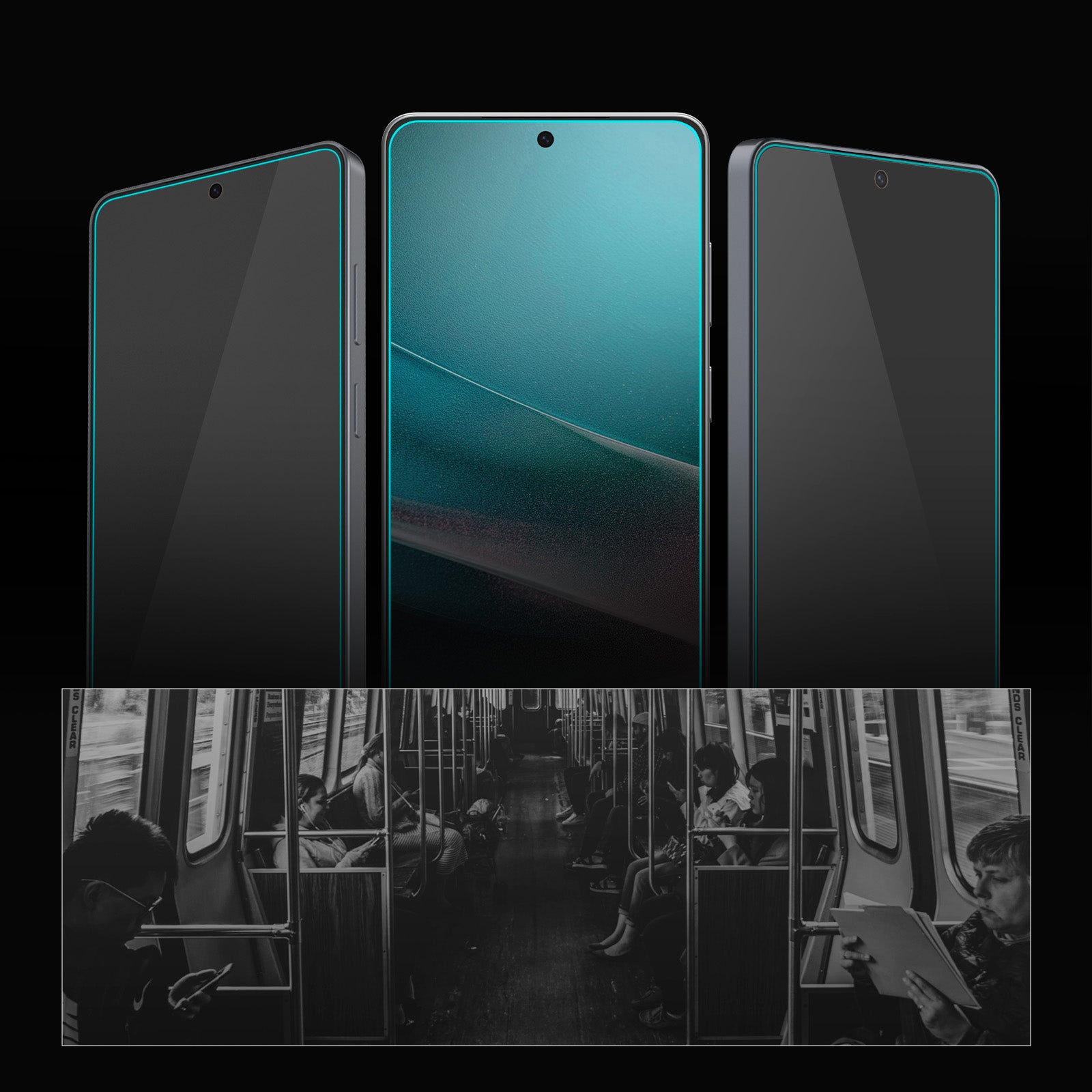 Glas + Applikator für Galaxy S26 Plus, Spigen Glas.tR EZ Fit Pro (AC) Privacy 2-Pack
