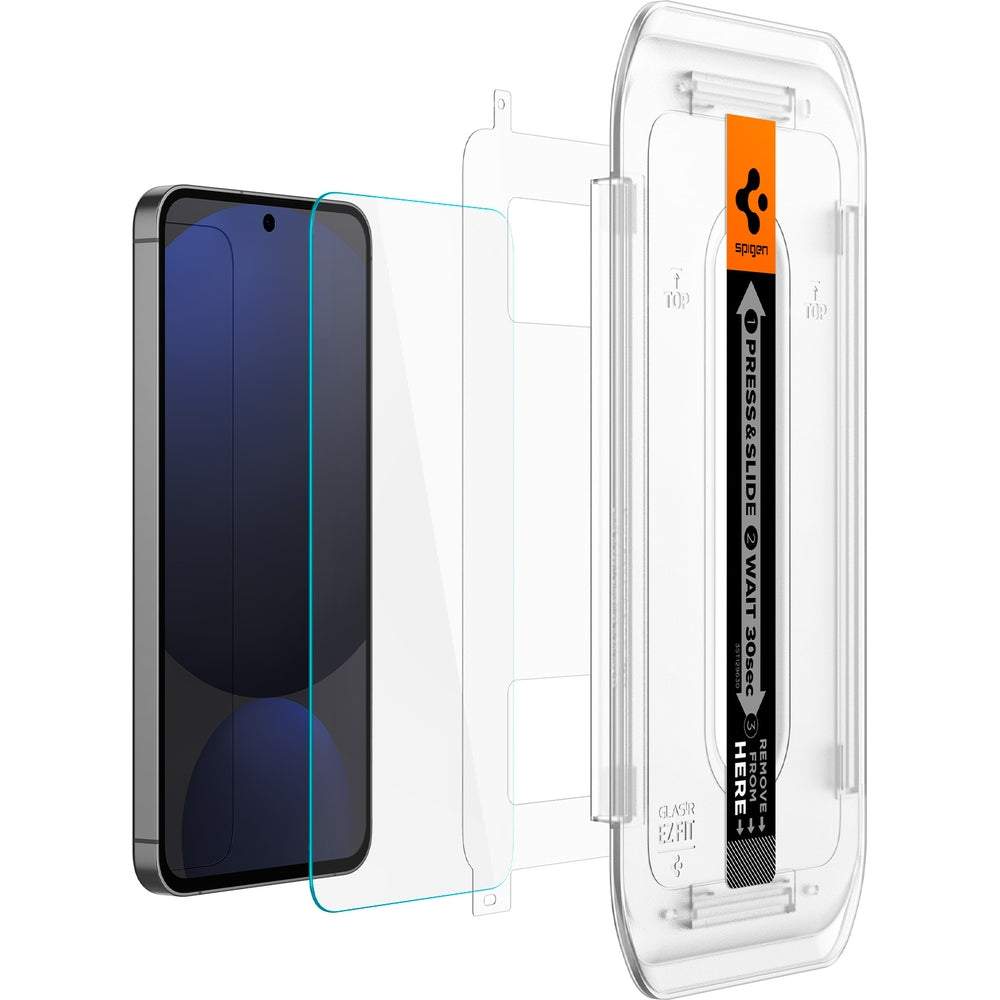 Glas für Galaxy S24 FE / A56 5G, Spigen Glas.tR EZ Fit 2-Pack