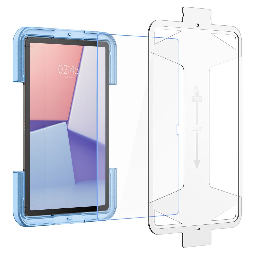 Glas für die Schutzhülle für Galaxy Tab S10 Plus / S9 FE Plus / S9 Plus, Spigen Glas.tR EZ Fit 1-Pack