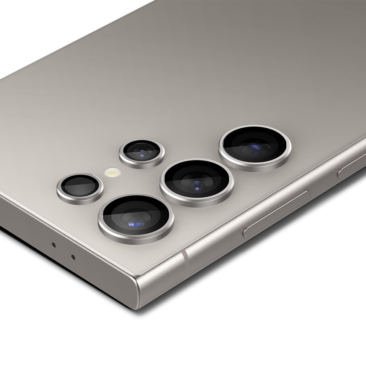 Glas für die Kamera für Galaxy S24 Ultra, Spigen Glas.tR Ez Fit Optik Pro 2-Pack, Grau
