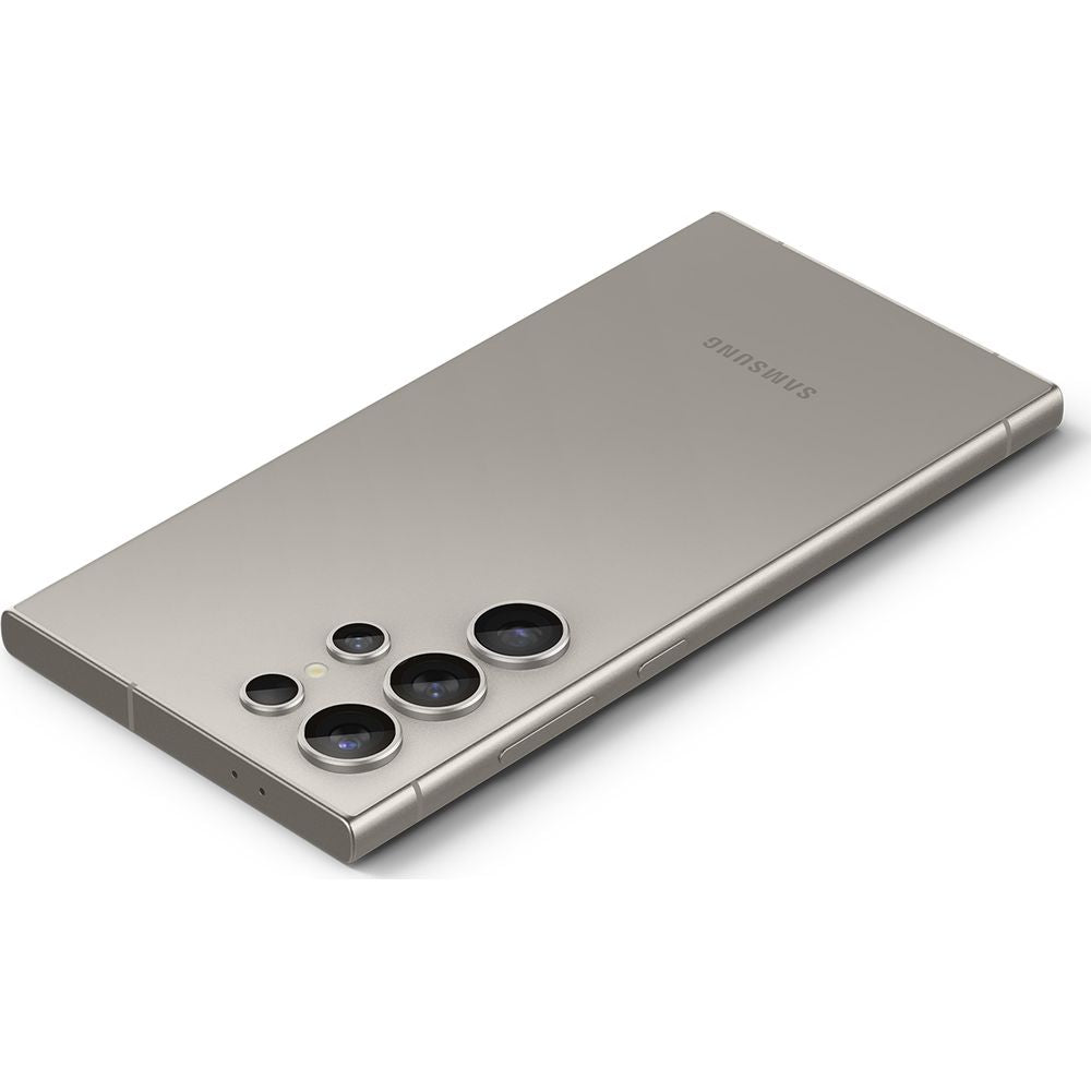 Glas für die Kamera für Galaxy S24 Ultra, Spigen Glas.tR Ez Fit Optik Pro 2-Pack, Grau