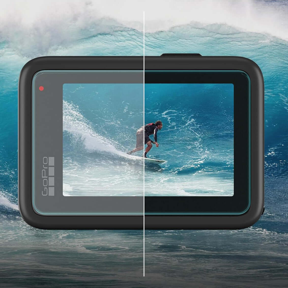 Gehärtetes Glas für GoPro Hero 13, Spigen Glas.tR Slim 2-Set