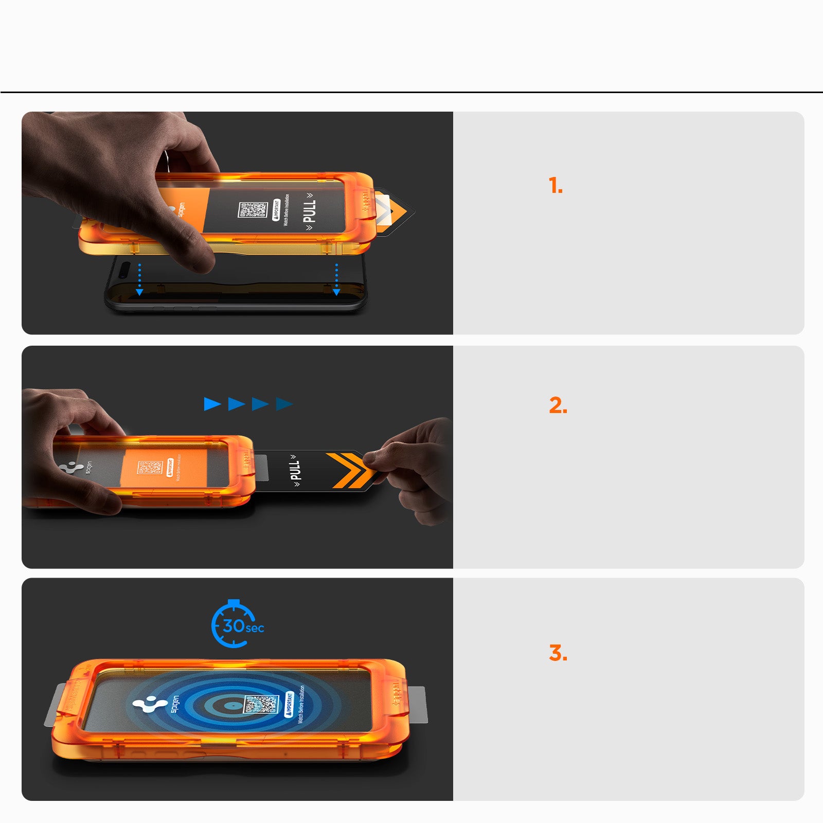 Glas für iPhone 17 Pro, Spigen Glas.tR AlignMaster S 3-Pack