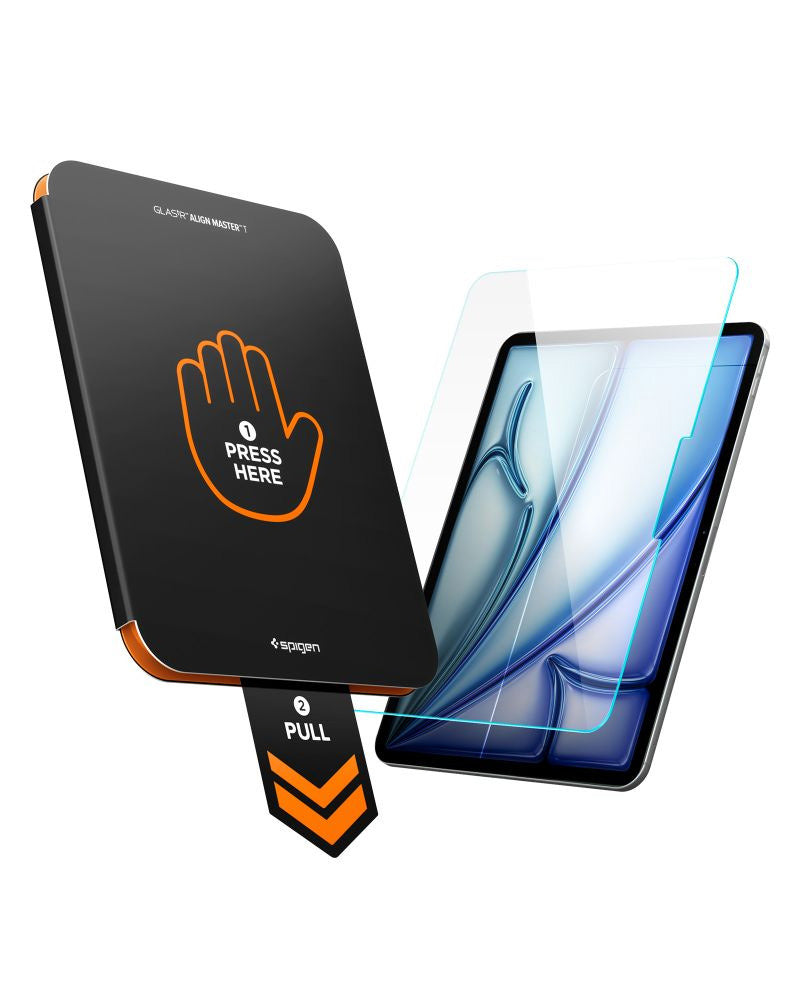 Gehärtetes Glas für iPad Air 11" M4/M3/M2, Spigen Glas.tR AlignMaster T