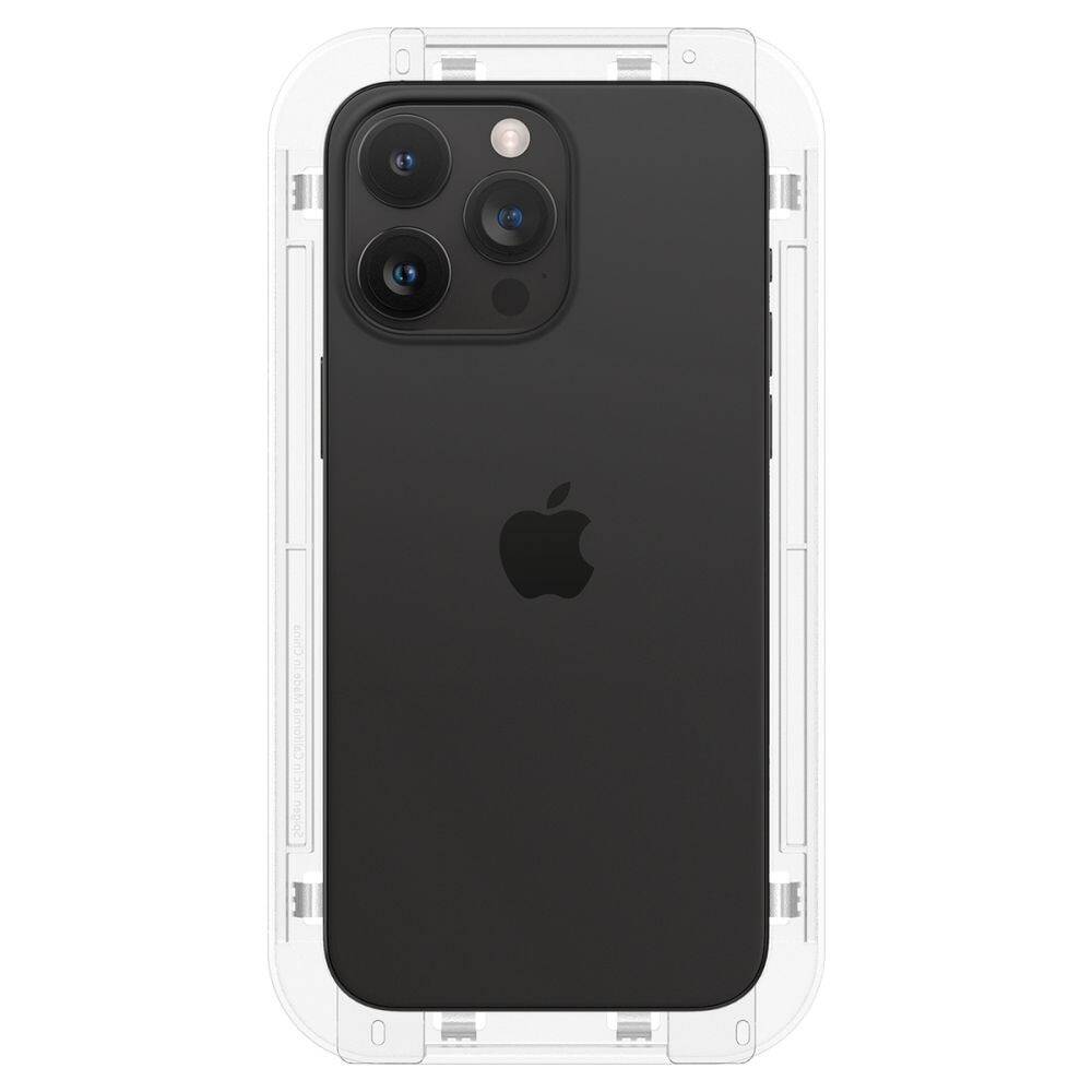 Glas für die Schutzhülle Spigen Glas.tR EZ Fit 1-Pack für iPhone 15 Pro