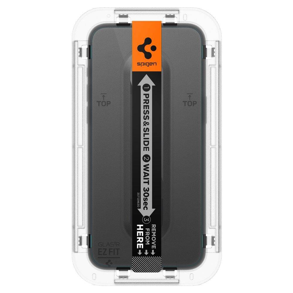 Glas für die Schutzhülle Spigen Glas.tR EZ Fit 1-Pack für iPhone 15 Pro Max