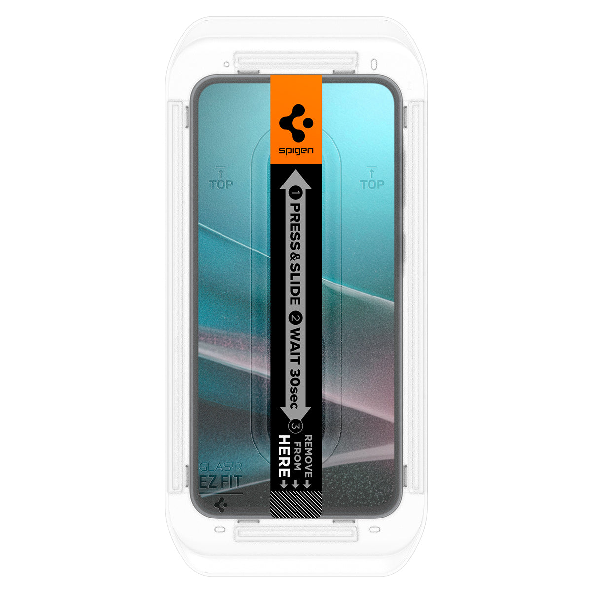 Glas + Applikator für Galaxy A37 5G / A36 5G, Spigen Glas.tR EZ Fit 2-Pack