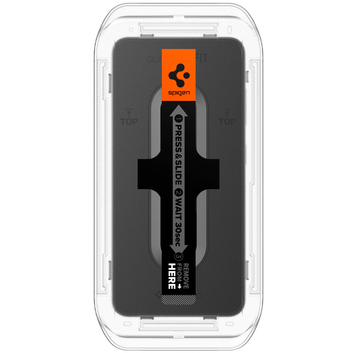 Glas + Applikator für Galaxy S25 Plus / S24 Plus, Spigen Glas.tR EZ Fit 2-Pack