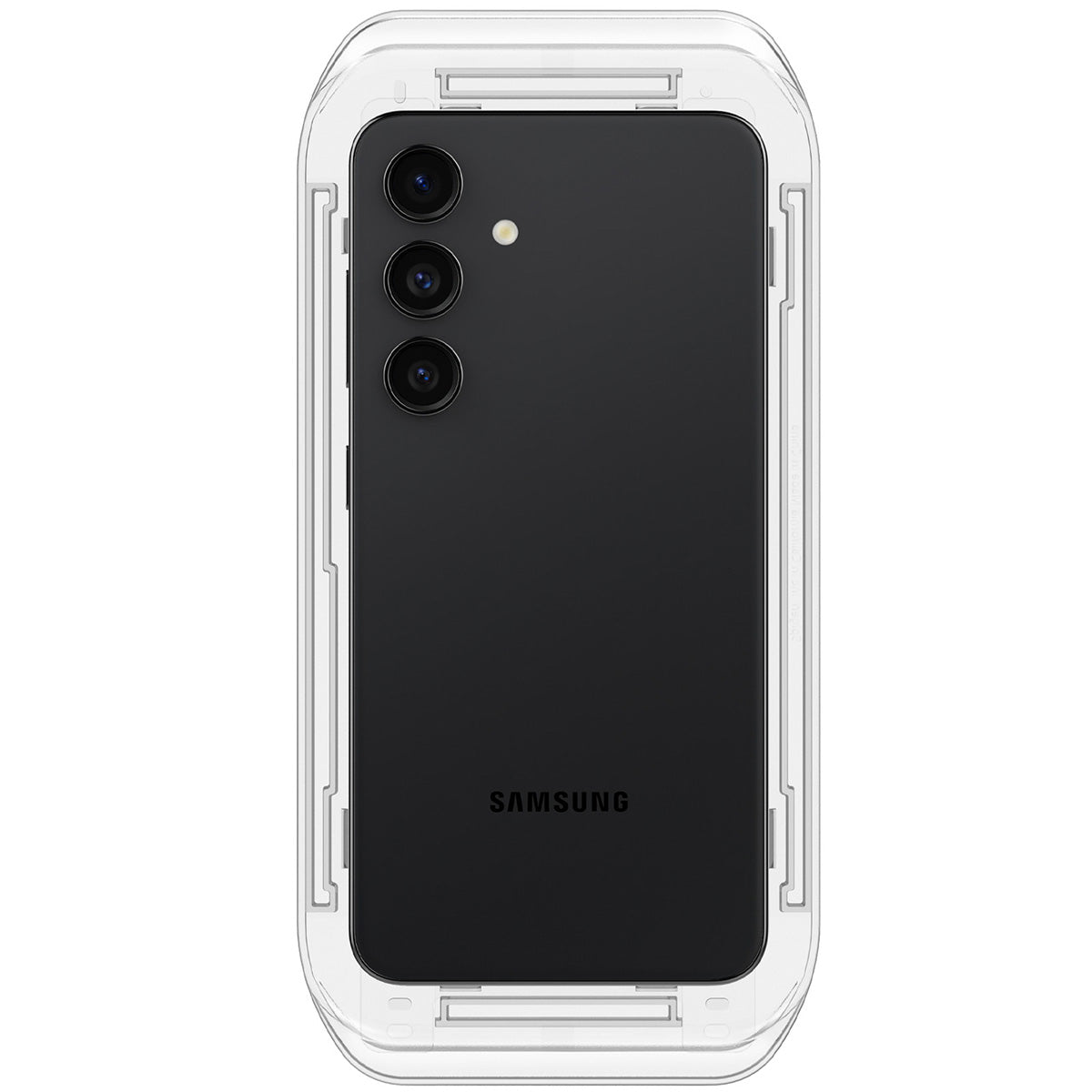 Glas + Applikator für Galaxy S25 Plus / S24 Plus, Spigen Glas.tR EZ Fit 2-Pack