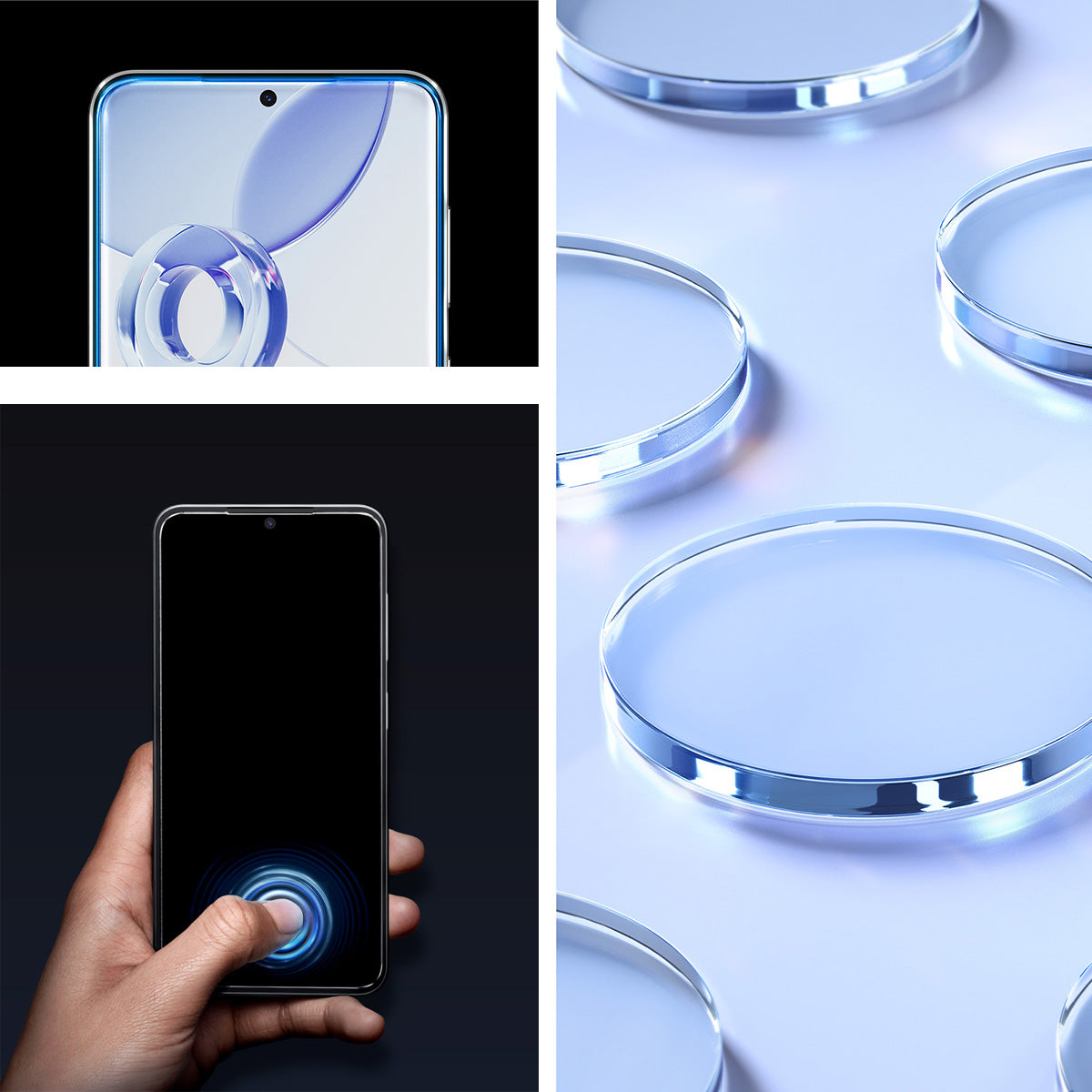 Glas + Applikator für Galaxy S25 Plus / S24 Plus, Spigen Glas.tR EZ Fit 2-Pack