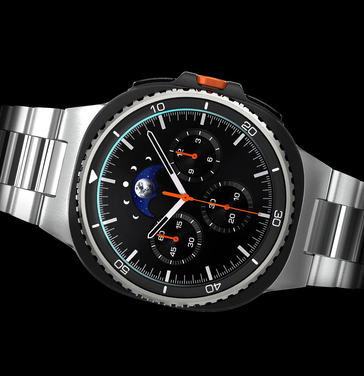 Glas für die Schutzhülle für Galaxy Watch 8 Classic 46mm, Spigen Glas.tR EZ Fit 2-Pack