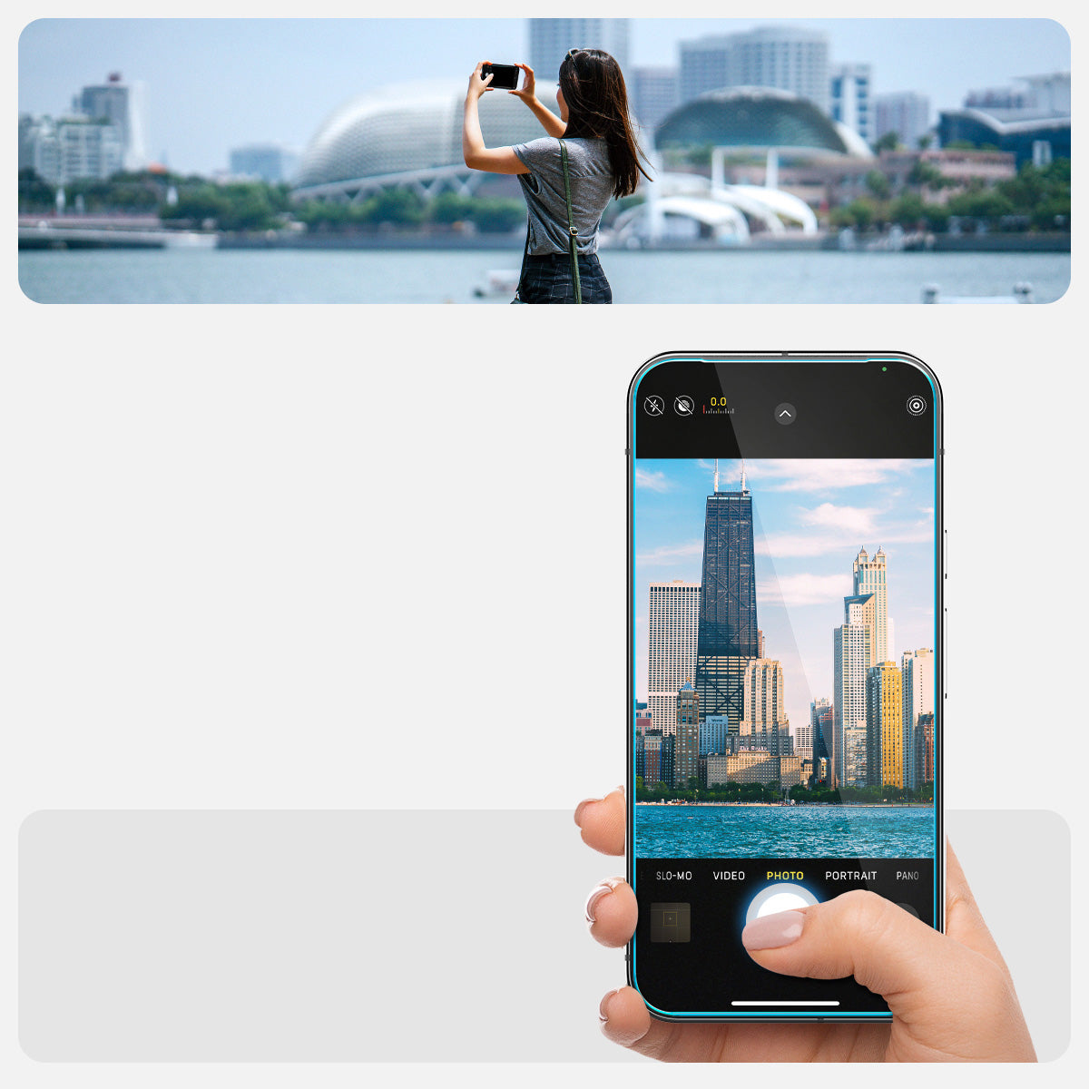 Glas für die Schutzhülle für Google Pixel 10 / 10 Pro / 9 / 9 Pro, Spigen Glas.tR EZ Fit Privacy 2-Pack