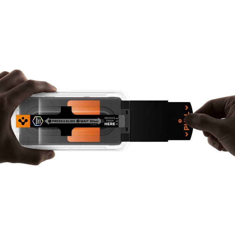 Glas + Applikator für Xperia 10 VII, Spigen Glas.tR EZ Fit Pro 2-Pack (AC)