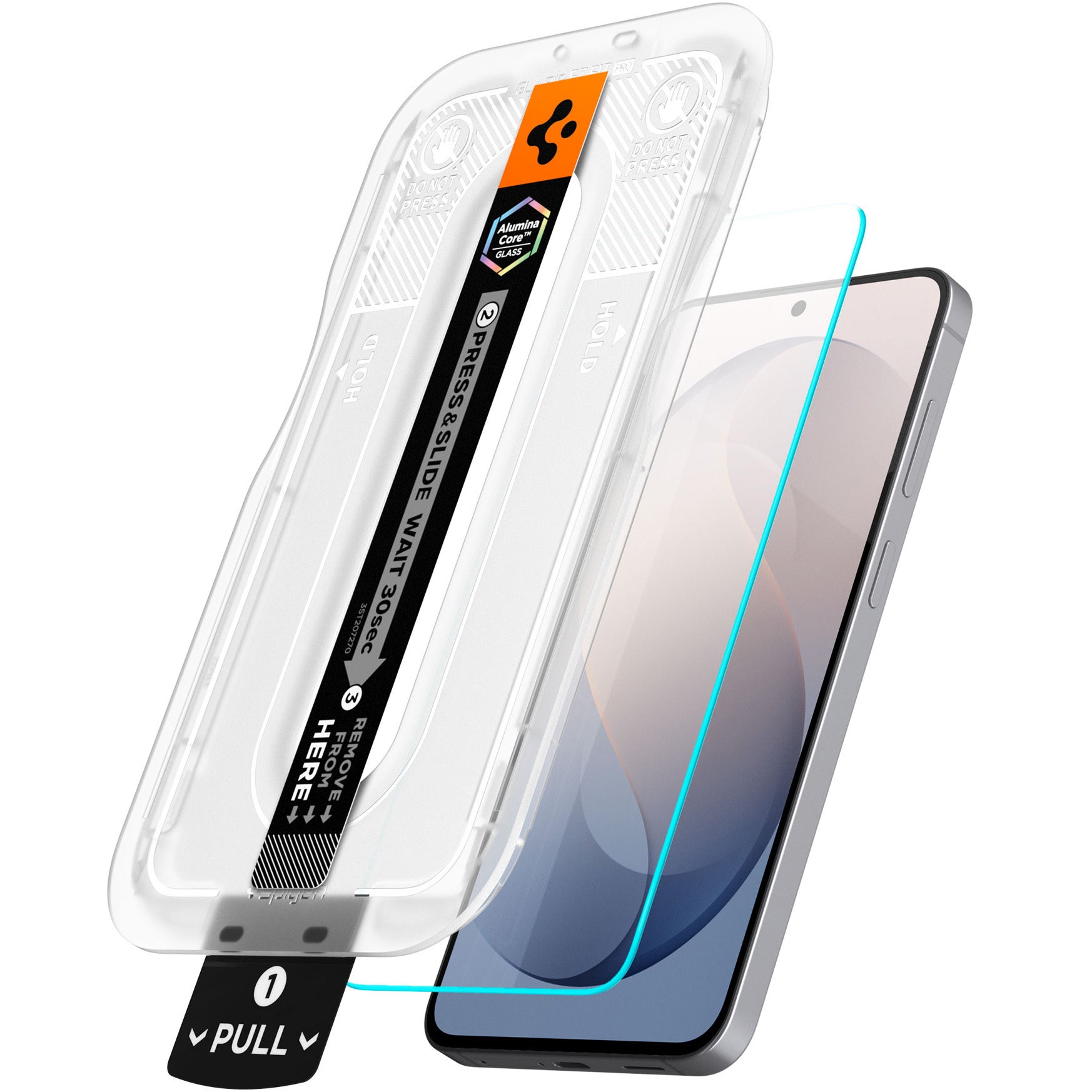 Glas + Applikator für Galaxy S26 FE, Spigen Glas.tR EZ Fit Pro 1-Pack (AC) (2/12)