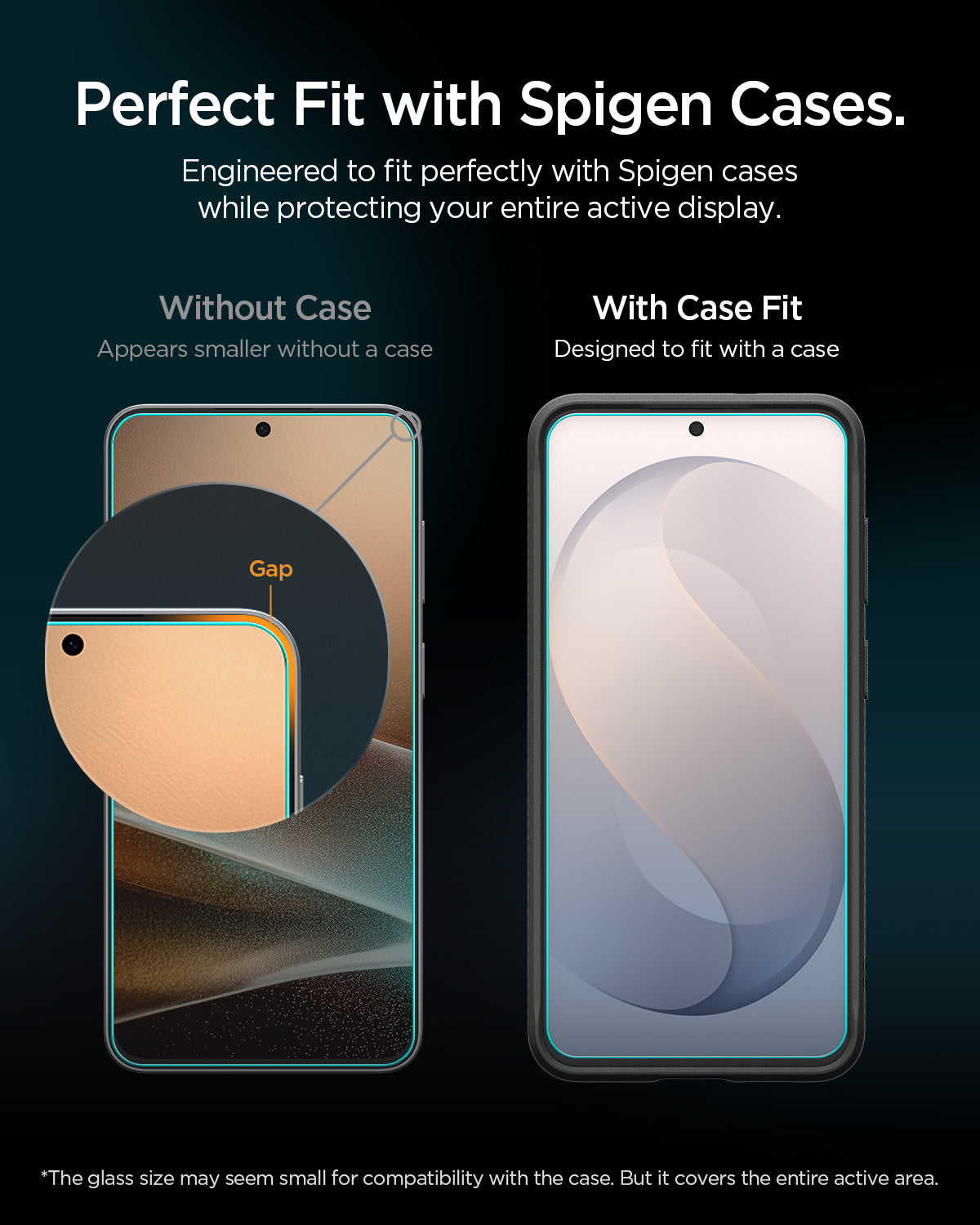 Glas + Applikator für Galaxy S26 FE, Spigen Glas.tR EZ Fit Pro 1-Pack (AC) (7/12)