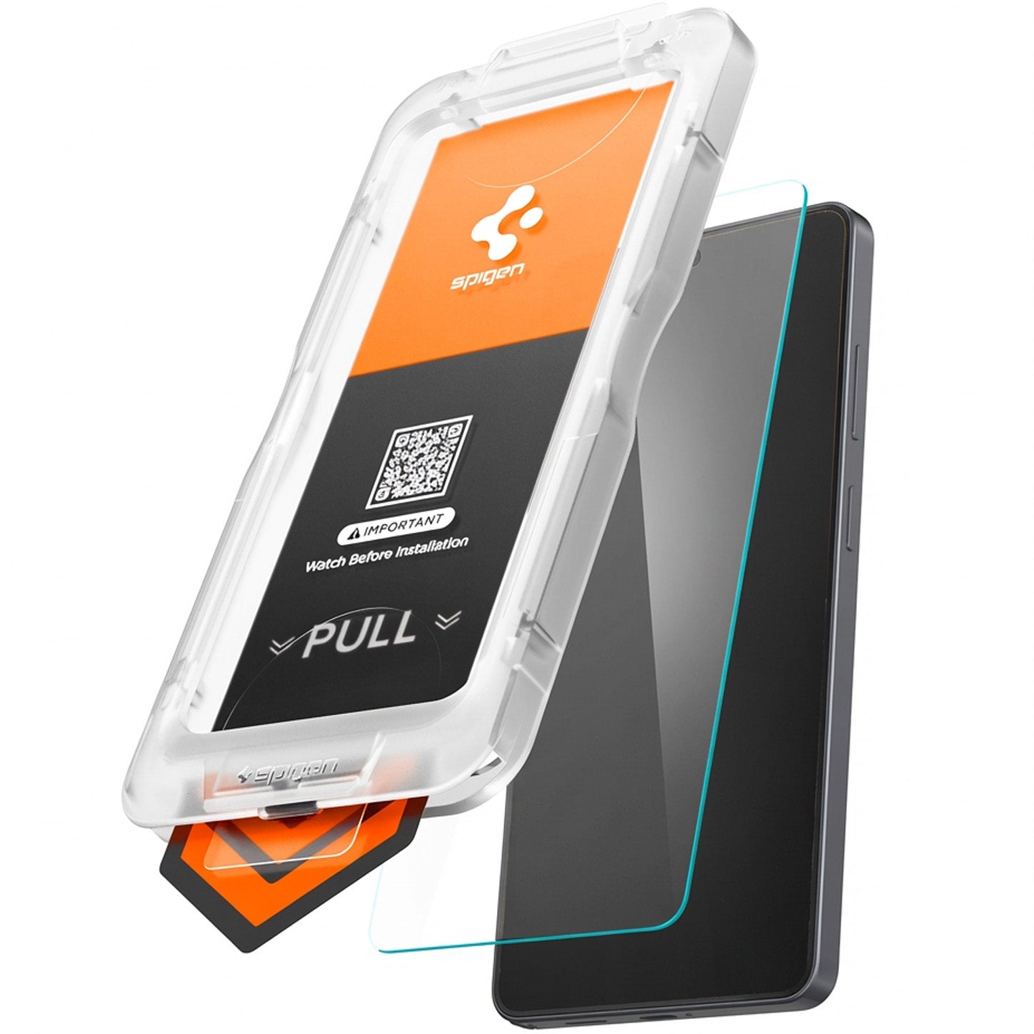 Glas + Applikator für Galaxy S26 Ultra, Spigen Glas.tR EZ Fit Pro 1-Pack (AC)