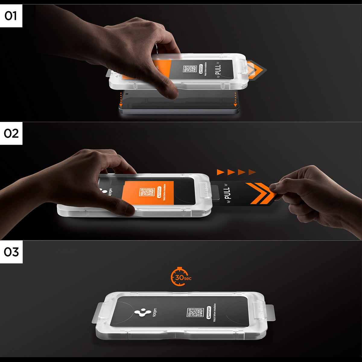 Glas + Applikator für Galaxy S26 Ultra, Spigen Glas.tR EZ Fit Pro 1-Pack (AC)
