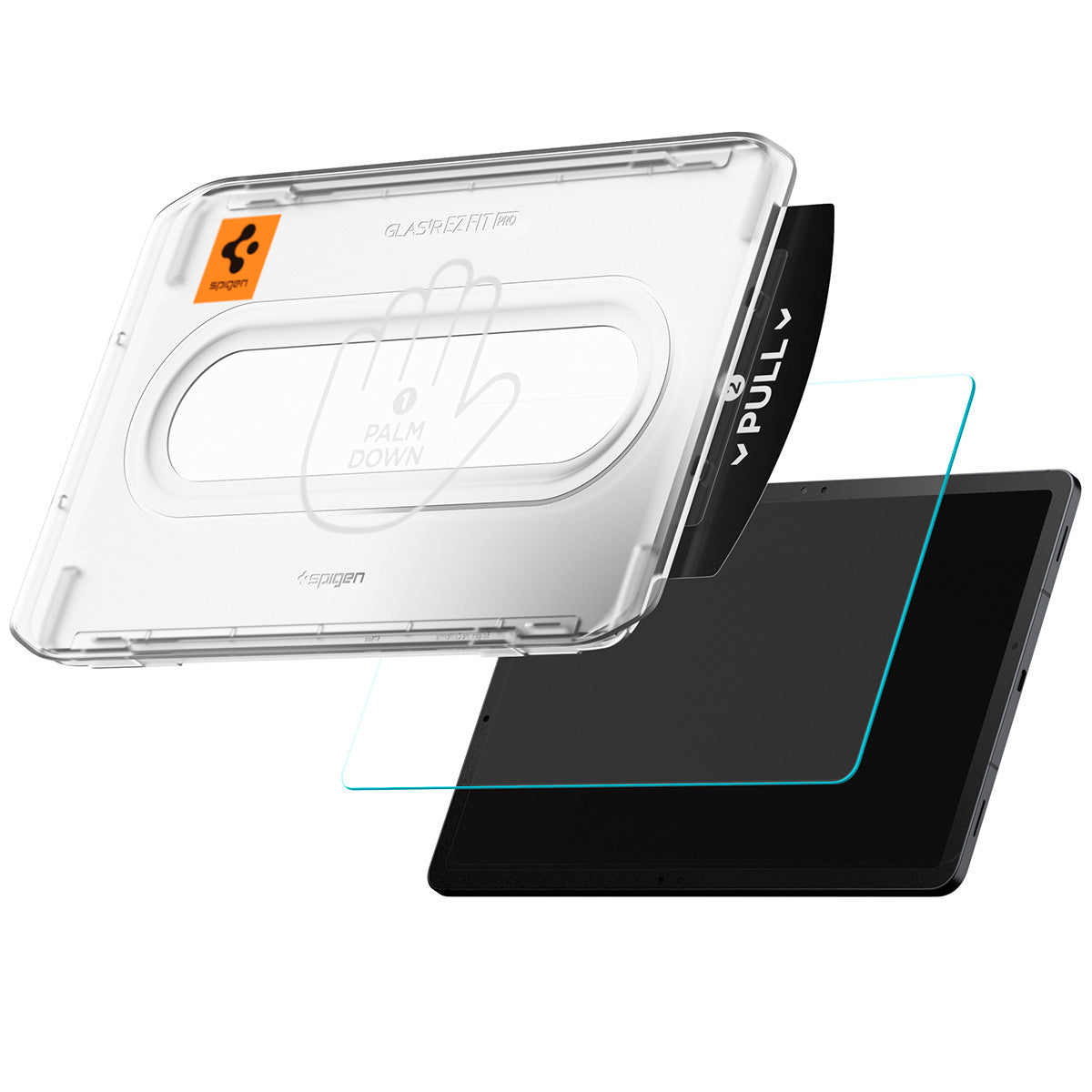 Glas + Applikator für Galaxy Tab S11, Spigen Glas.tR EZ Fit Pro 1-Pack