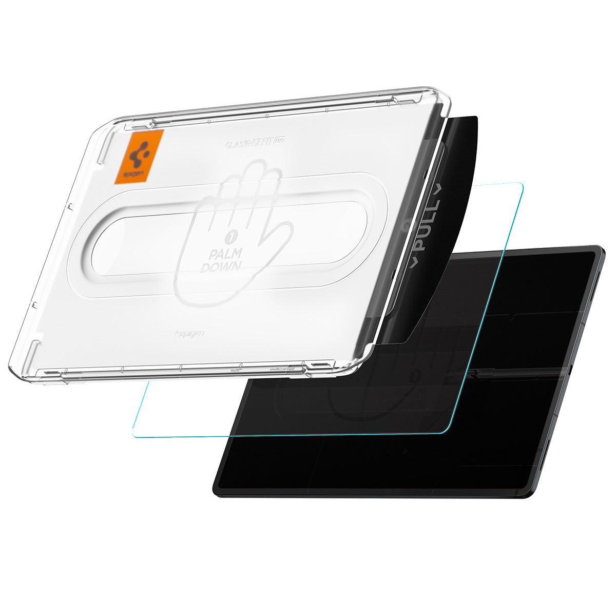 Glas + Applikator für Galaxy Tab S11 Ultra, Spigen Glas.tR EZ Fit Pro 1-Pack