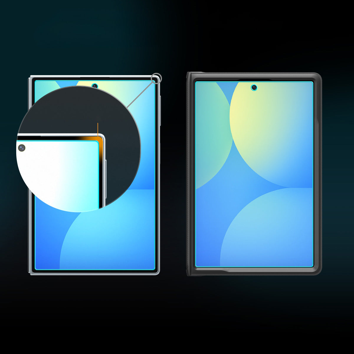 Glas + Applikator für Galaxy Z Fold8, Spigen Glas.tR EZ Fit Pro 1-Pack (AC)