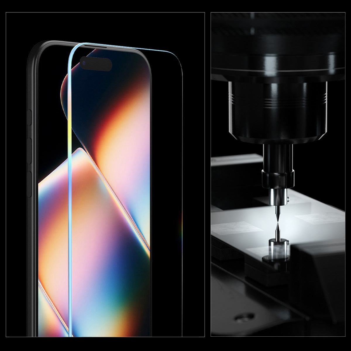 Glas + Applikator für iPhone Air, Spigen Glas.tR EZ Fit Pro 1-Pack (AC)