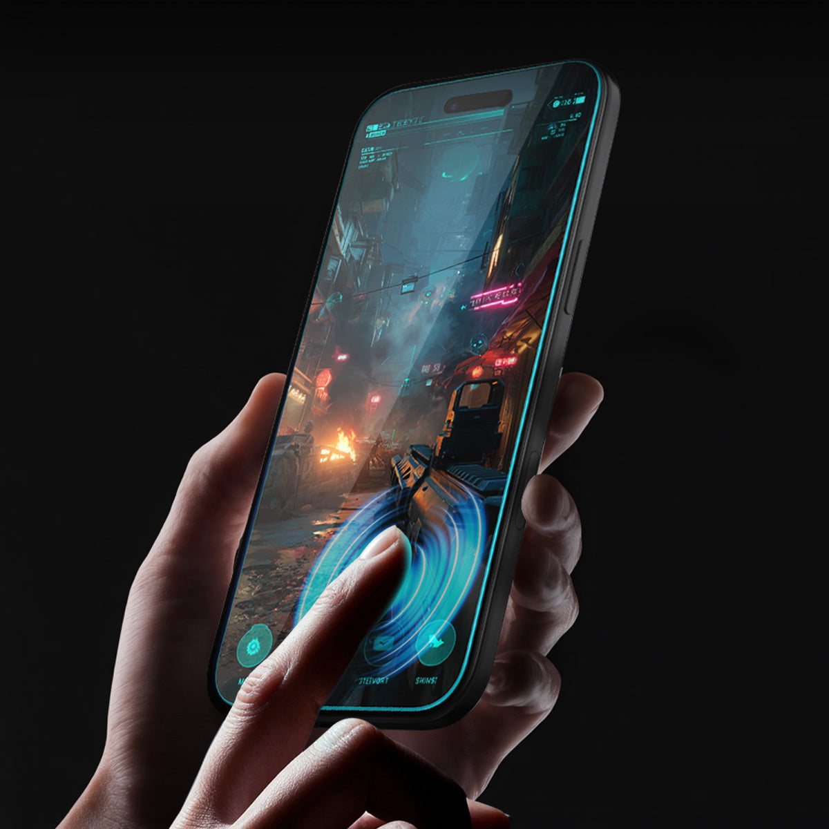 Glas + Applikator für iPhone Air, Spigen Glas.tR EZ Fit Pro 1-Pack (AC)
