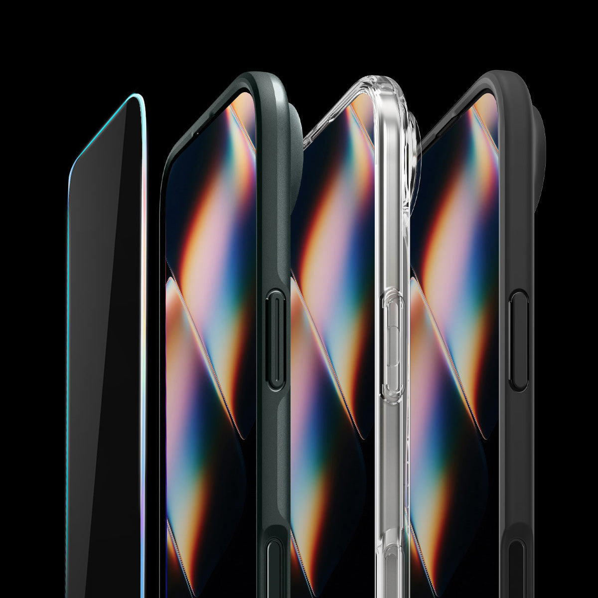 Glas + Applikator für iPhone Air, Spigen Glas.tR EZ Fit Pro 1-Pack (AC)