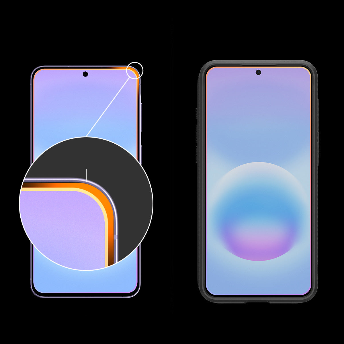 Glas + Applikator für Galaxy A57 5G, Spigen Glas.tR EZ Fit Pro 2-Pack