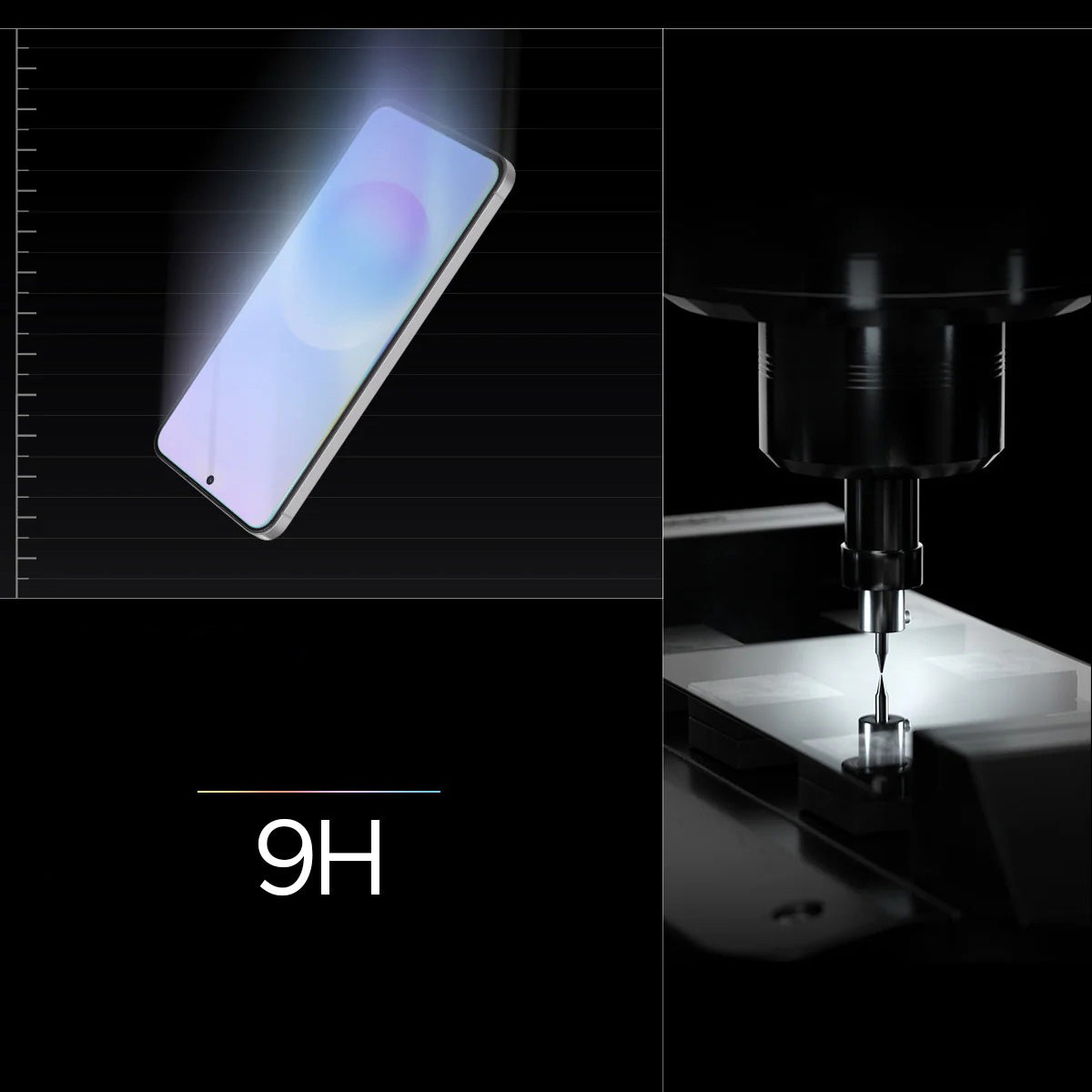 Glas + Applikator für Galaxy A57 5G, Spigen Glas.tR EZ Fit Pro 2-Pack