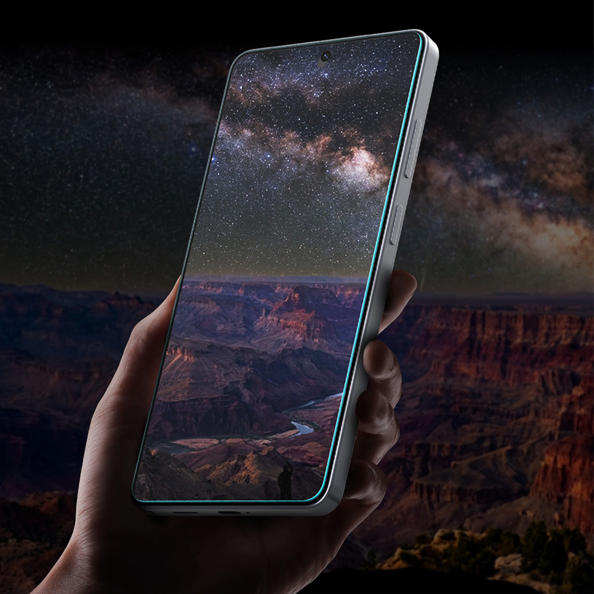 Glas + Applikator für Galaxy S26 Plus, Spigen Glas.tR EZ Fit Pro 2-Pack (AC)