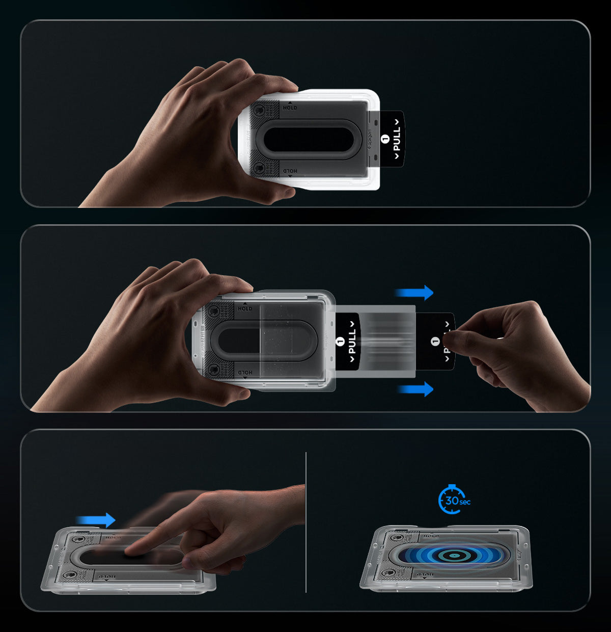 Glas + Applikator für Galaxy Z Fold8, Spigen Glas.tR EZ Fit Pro 2-Pack (AC)