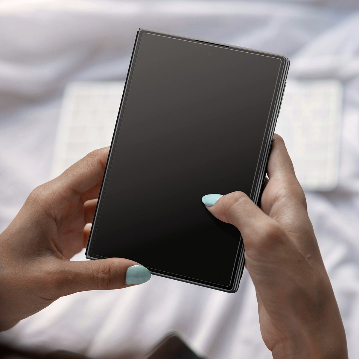 Glas + Applikator für Galaxy Z Fold8, Spigen Glas.tR EZ Fit Pro 2-Pack (AC)