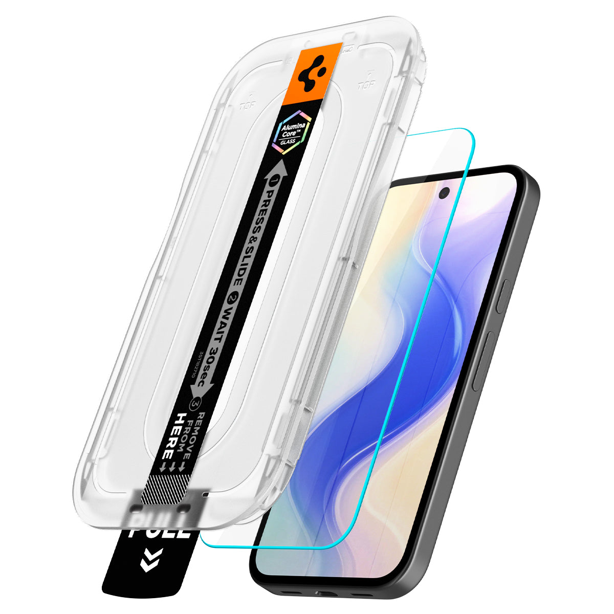 Glas + Applikator für Google Pixel 10a, Spigen Glas.tR EZ Fit Pro 2-Pack (AC)