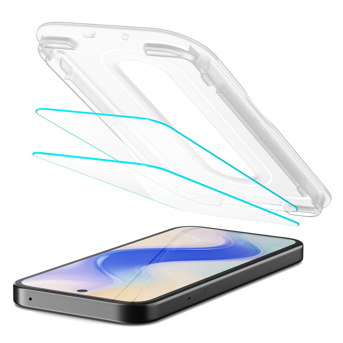 Glas + Applikator für Google Pixel 10a, Spigen Glas.tR EZ Fit Pro 2-Pack (AC)