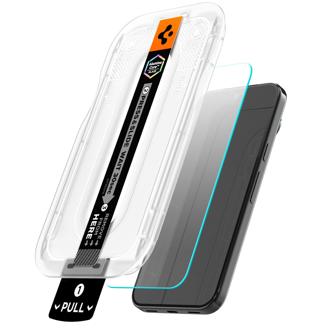 Glas + Applikator für Google Pixel 11 Pro XL, Spigen Glas.tR EZ Fit Pro 2-Pack (AC)