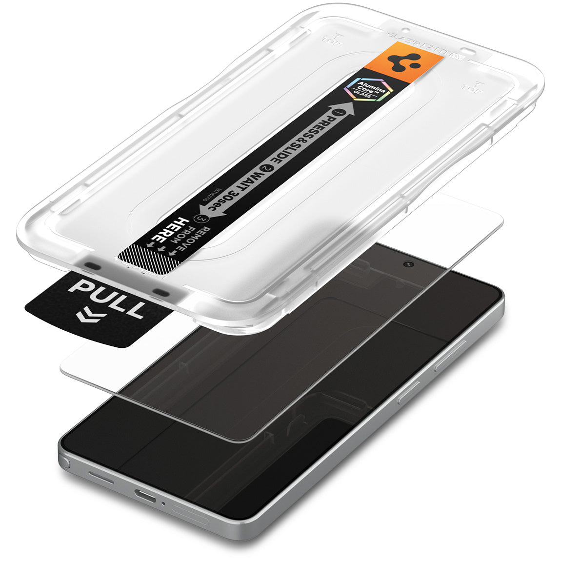 Antireflex Glas + Applikator für Galaxy S26 Ultra, Spigen Glas.tR EZ Fit Pro AntiReflection 2-Pack (AC)