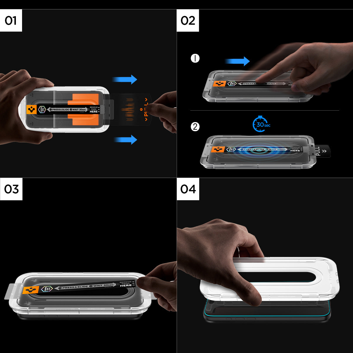 Antireflex Glas + Applikator für Galaxy S26 Ultra, Spigen Glas.tR EZ Fit Pro AntiReflection 2-Pack (AC)