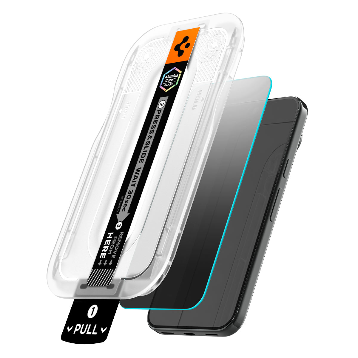 Glas + Applikator für Google Pixel 11 / 10, Spigen Glas.tR EZ Fit Pro (AC) Privacy 2-Pack