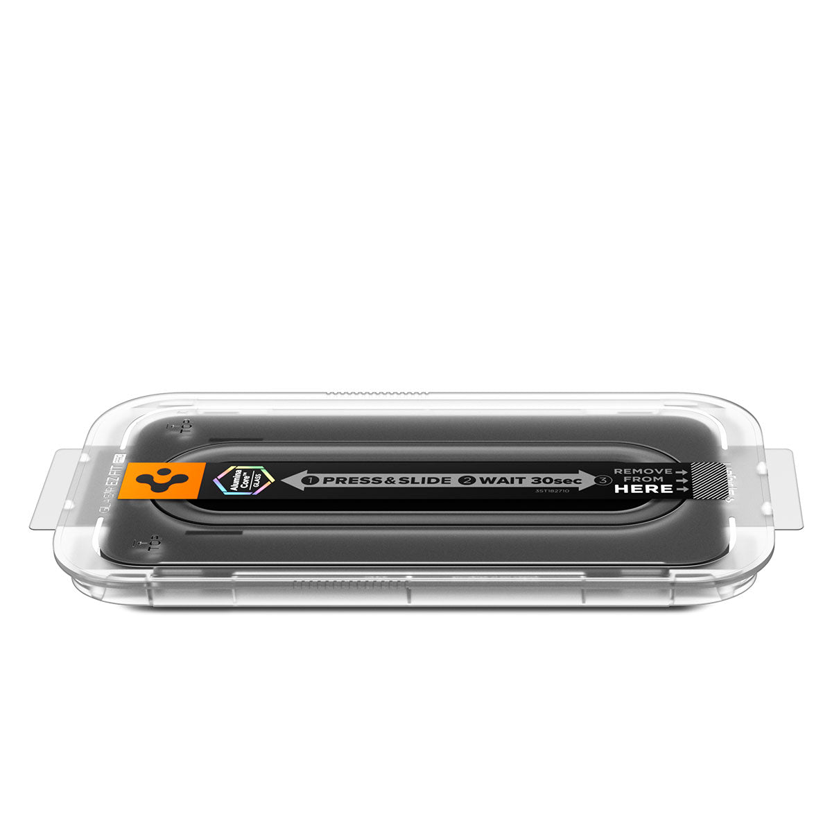 Glas + Applikator für iPhone 17 Pro / 17 / 16 Pro, Spigen Glas.tR EZ Fit Pro Privacy 1-Pack (AC)