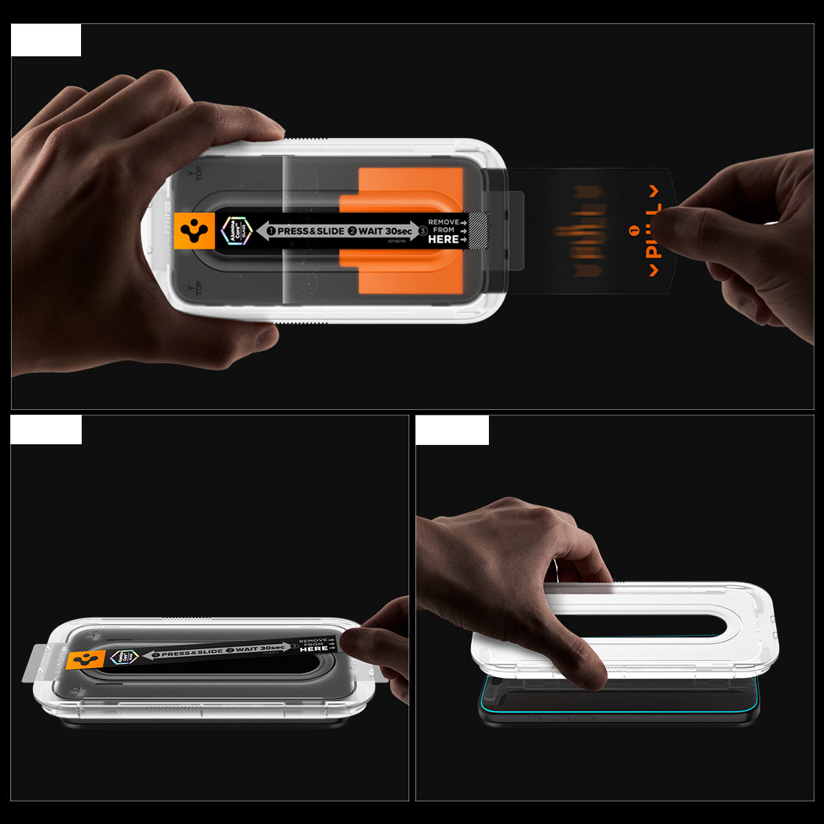 Glas + Applikator für iPhone 17 Pro / 17 / 16 Pro, Spigen Glas.tR EZ Fit Pro Privacy 1-Pack (AC)