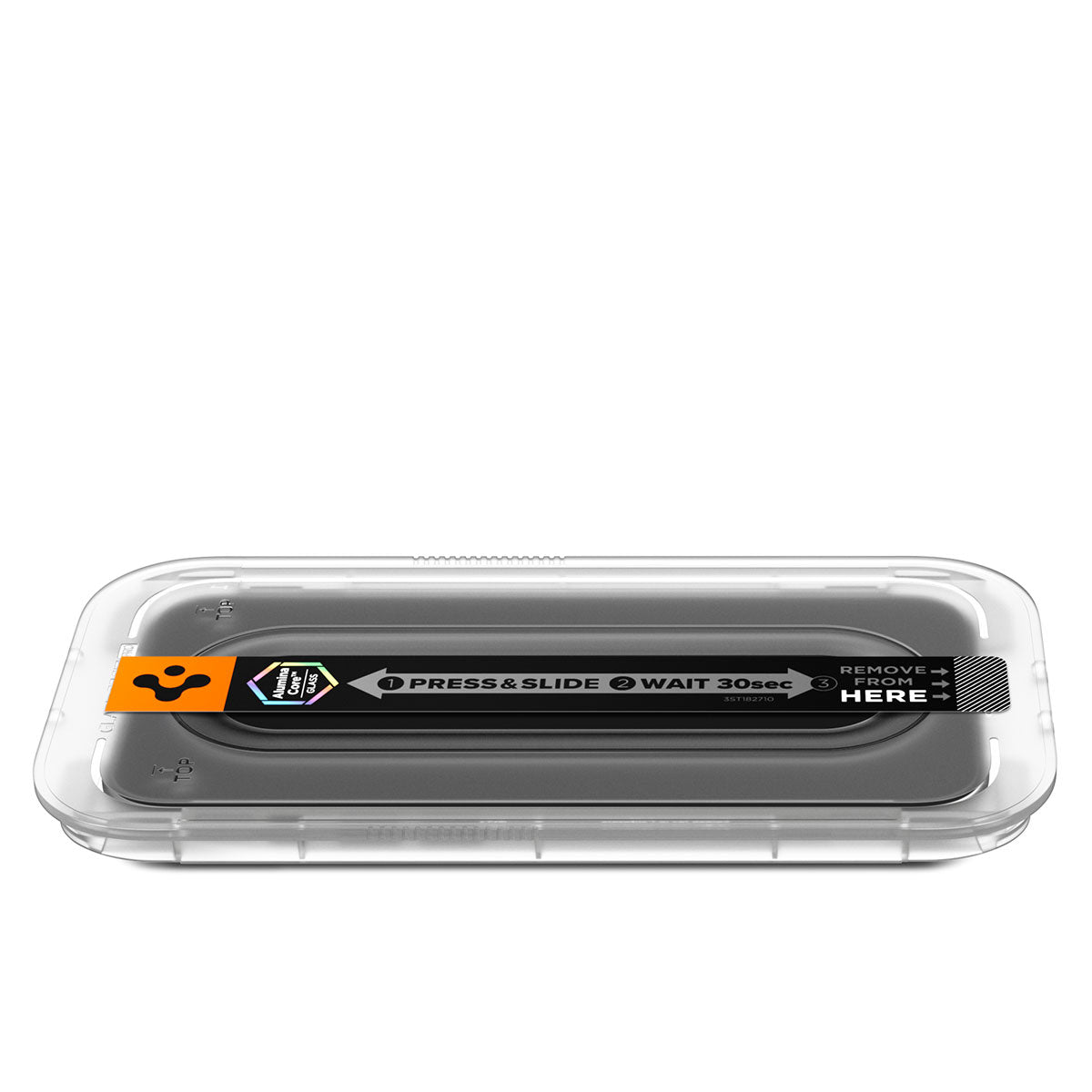 Glas + Applikator für iPhone Air, Spigen Glas.tR EZ Fit Pro Privacy 1-Pack (AC)